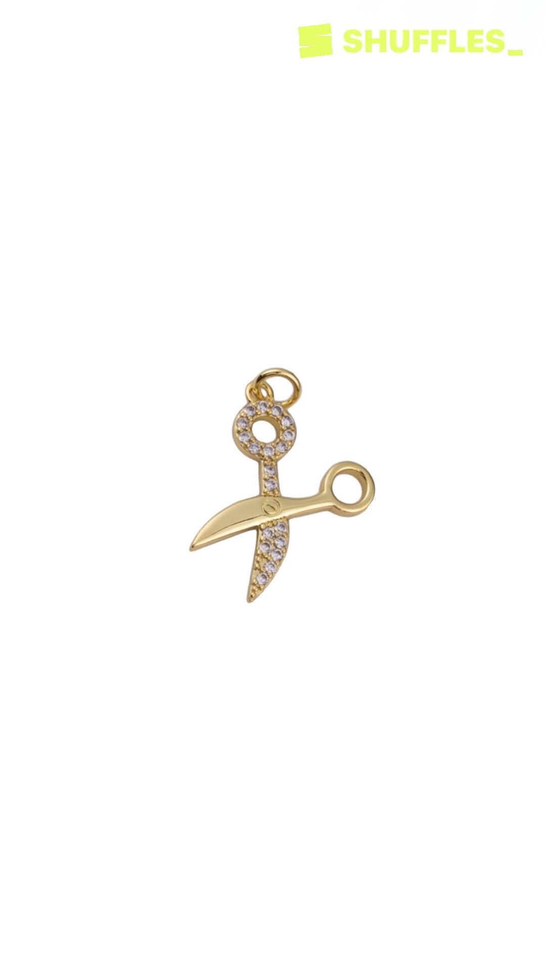 Scissors charm