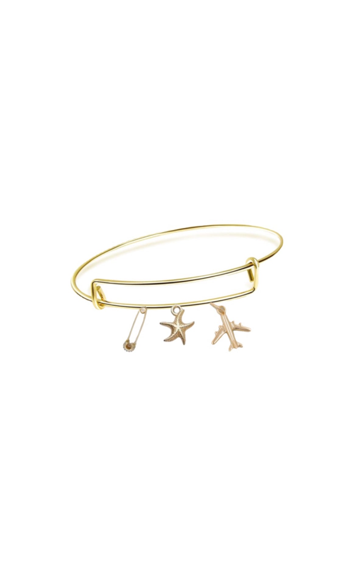 Pre-made gold bangle