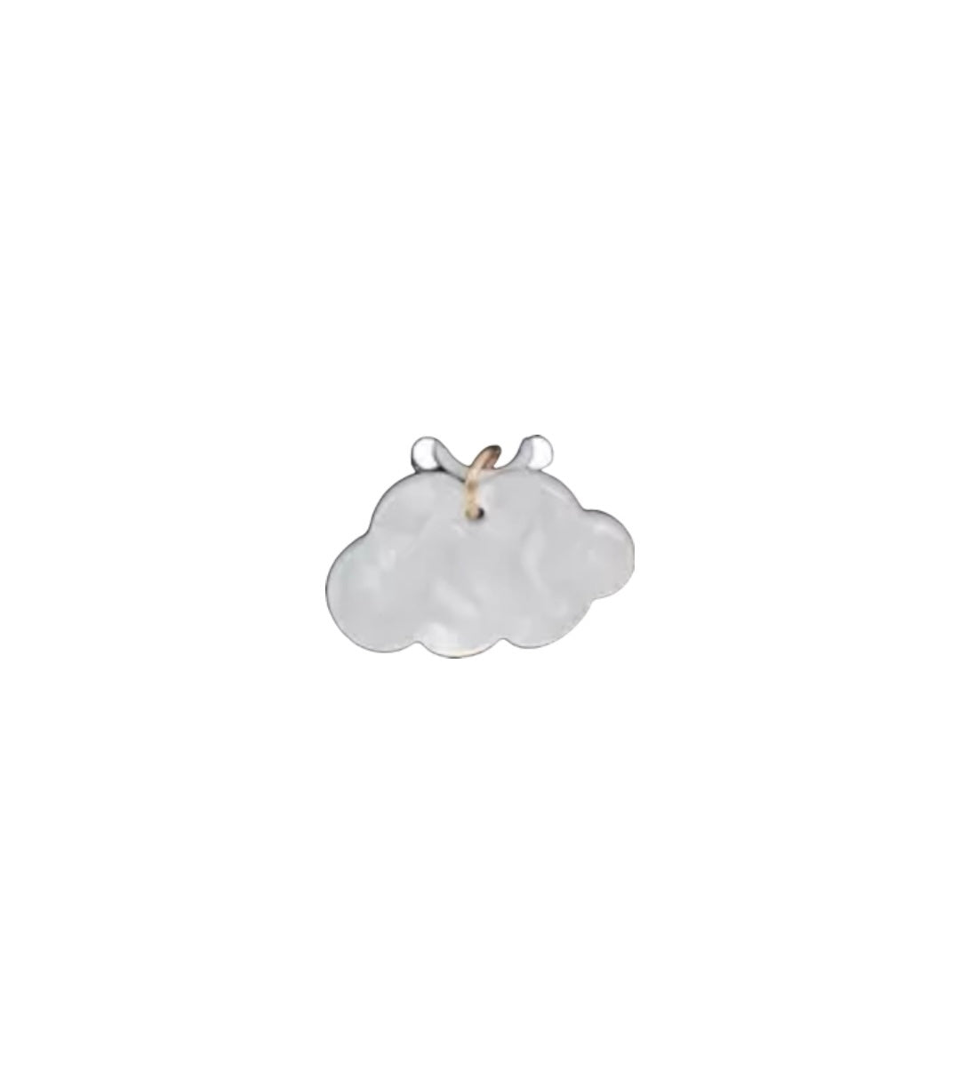 Pearl cloud charm