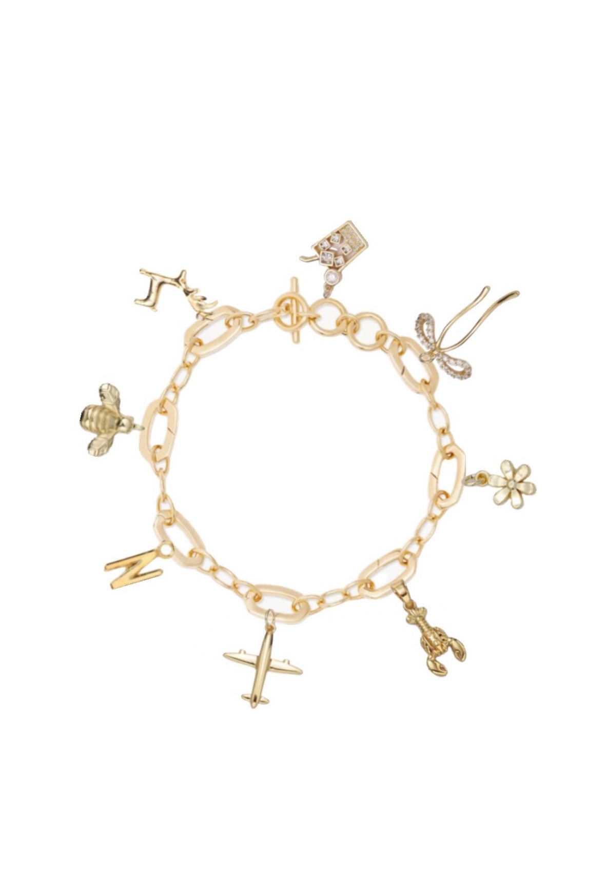 Pre made charm bracelet