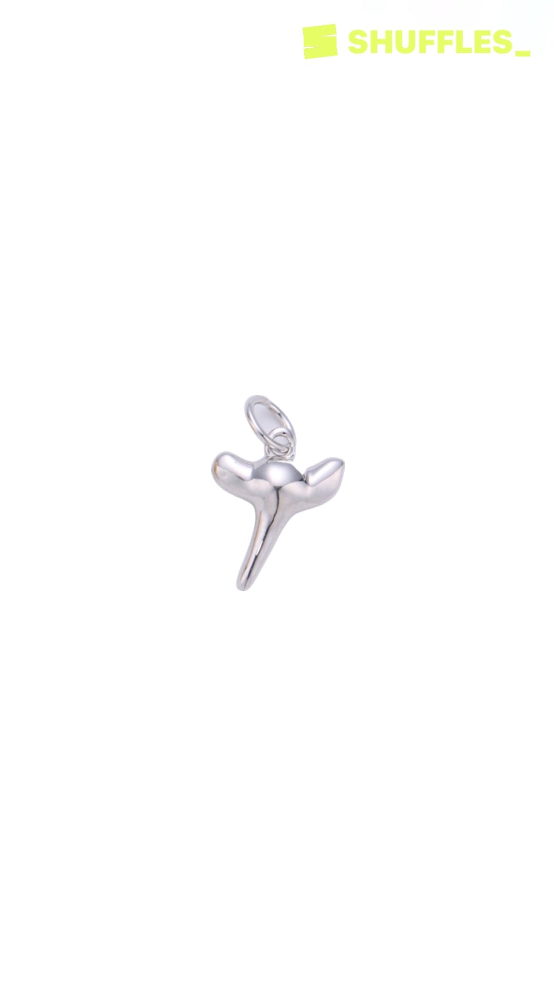 Shark tooth charm