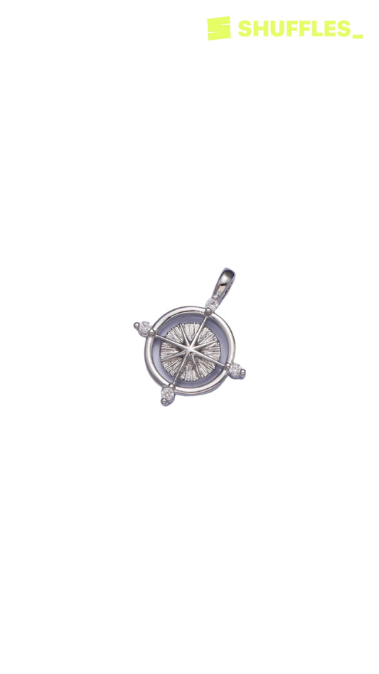 Mini compass pendant