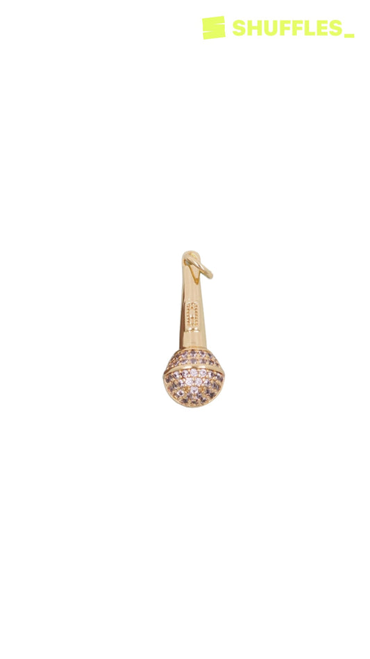 Microphone charm