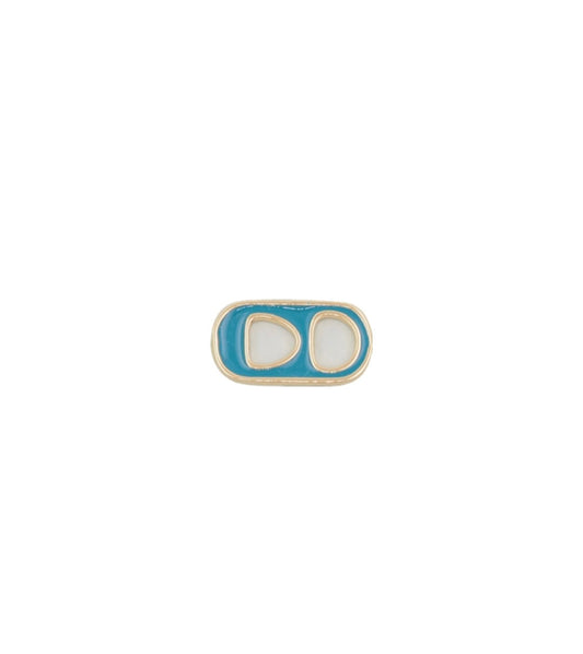 Enamel bottle cap charm