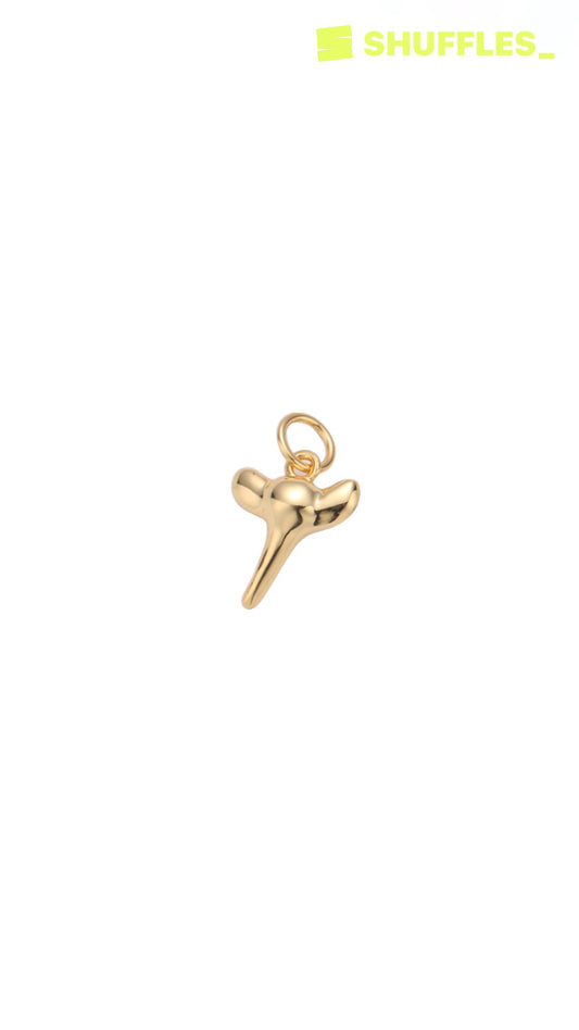 Shark tooth charm