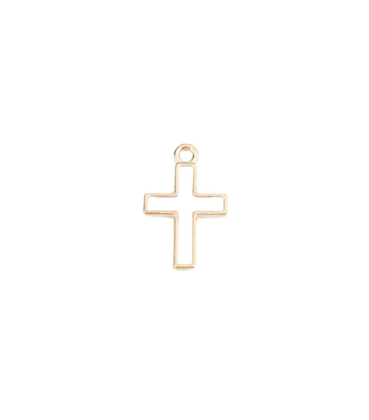 White cross charm