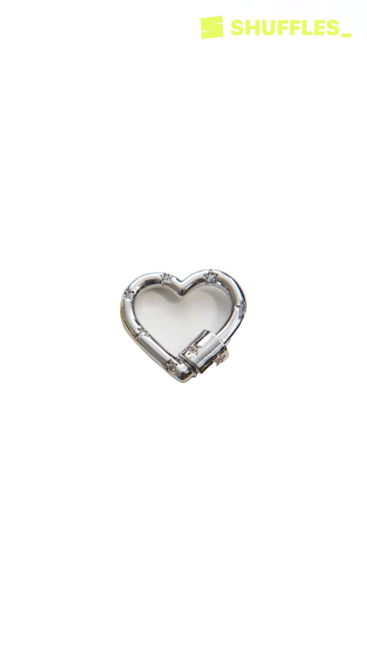 Silver heart base