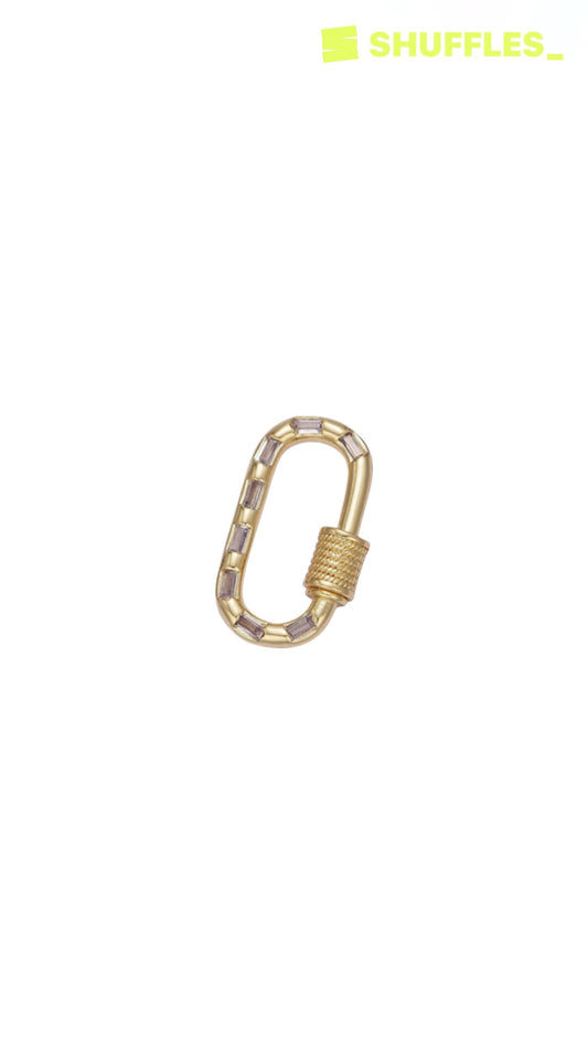 Gold bedazzled base