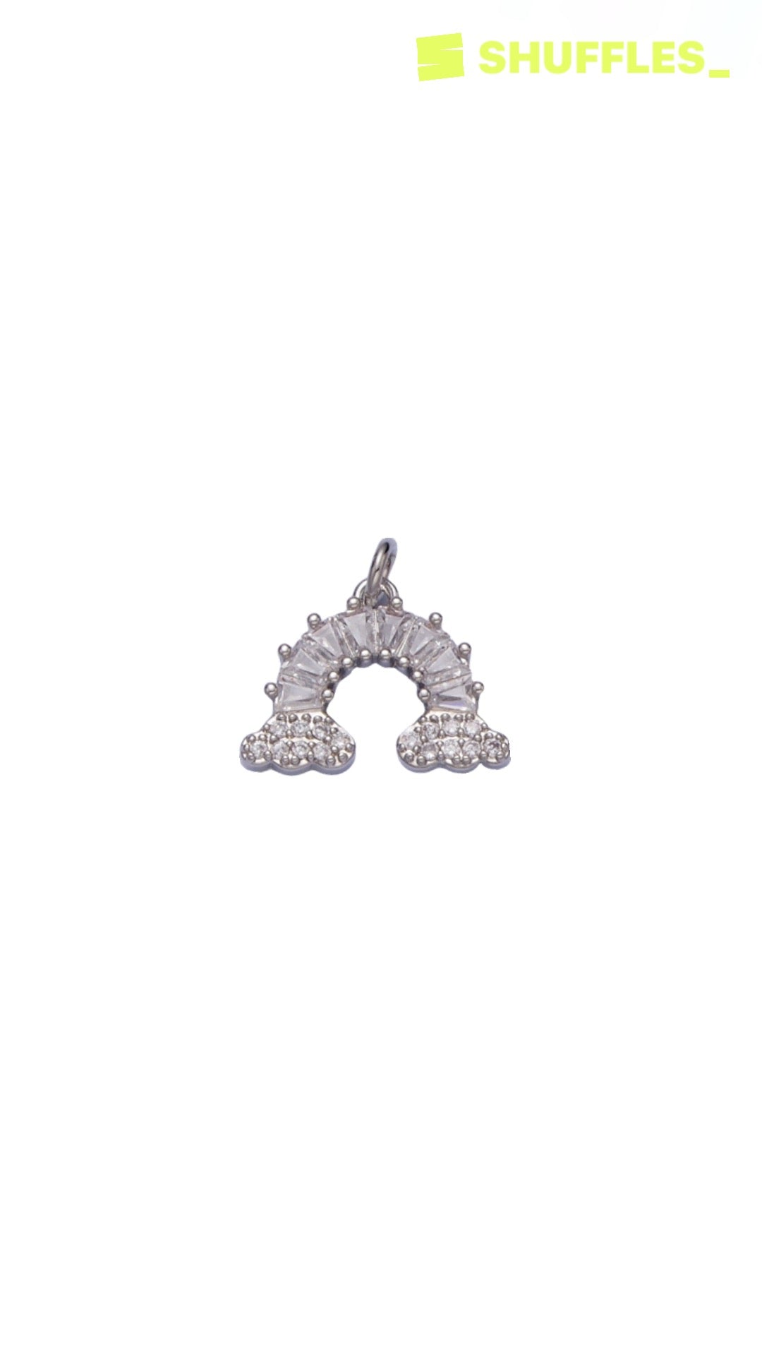 Silver diamond cloud