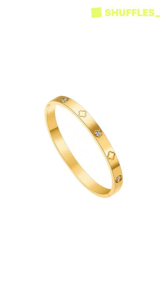 Gold bangle